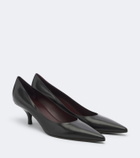 The Row Lili leather pumps