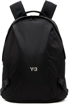 Y-3 Black Nylon Backpack