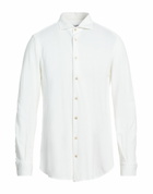 Boglioli Mens Shirt in Off white