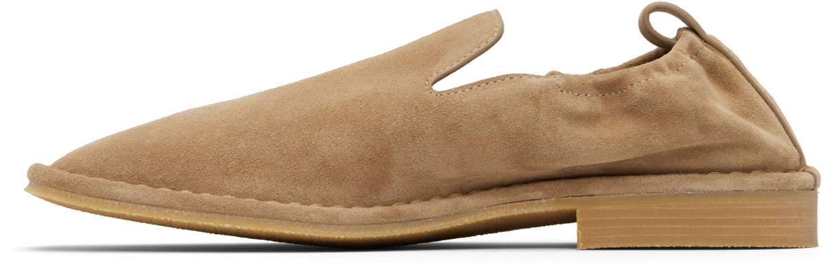 AMIRI Beige Slip On Loafers