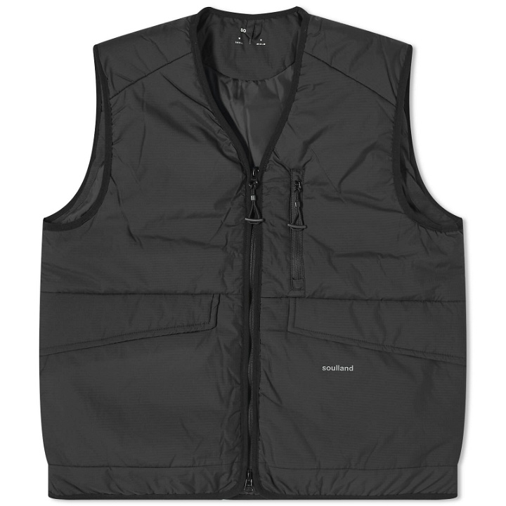 Photo: Soulland Men's Clay Vest in Black