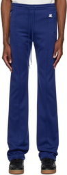 Courrèges Blue Interlock Track Pants