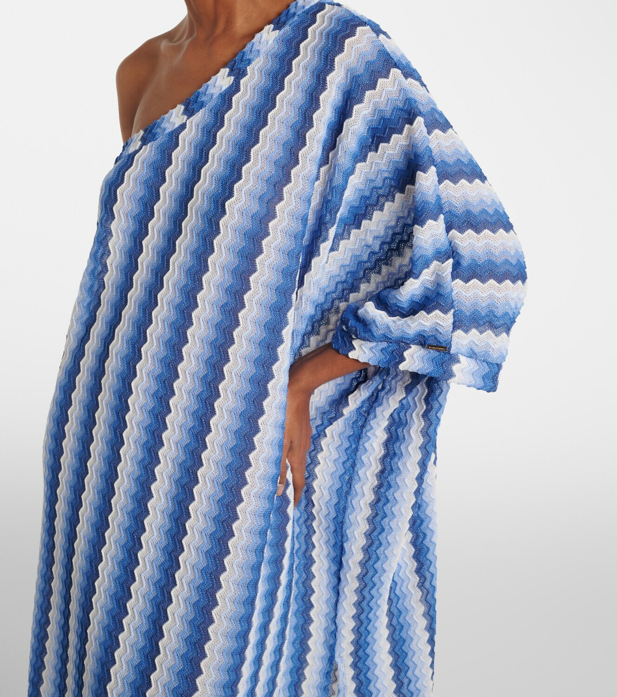 Melissa Odabash Savannah one-shoulder beach cover-up