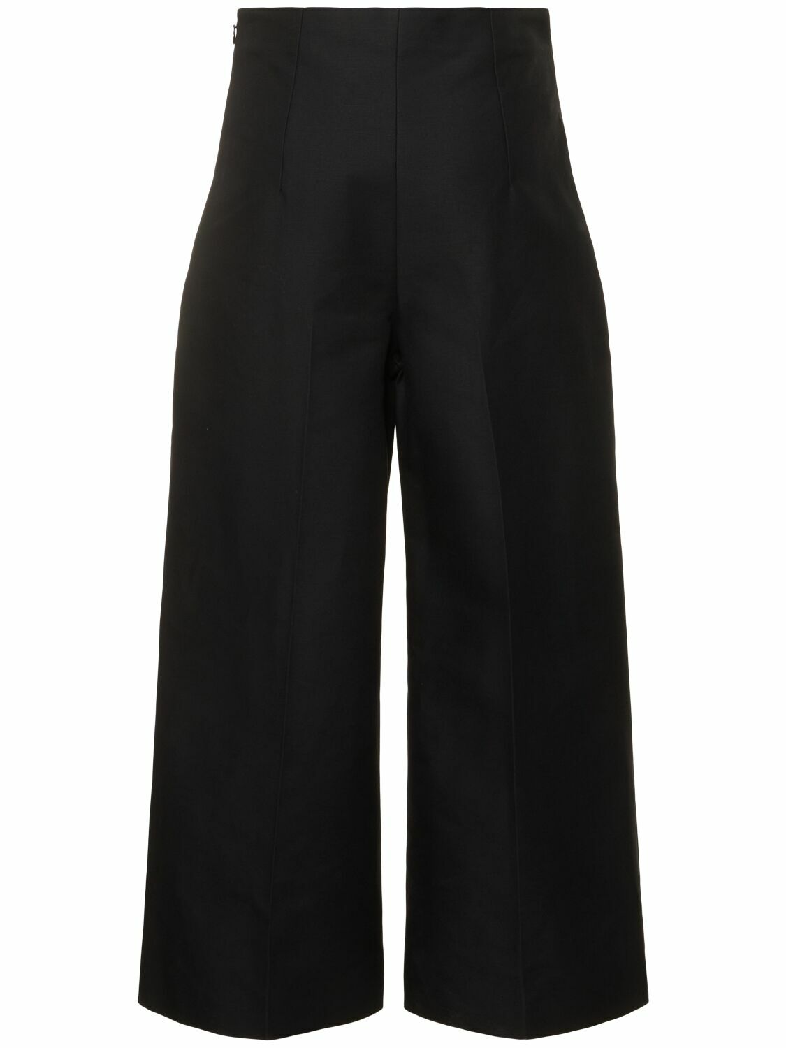 MARNI - Cotto Cady High Waist Wide Cropped Pants Marni