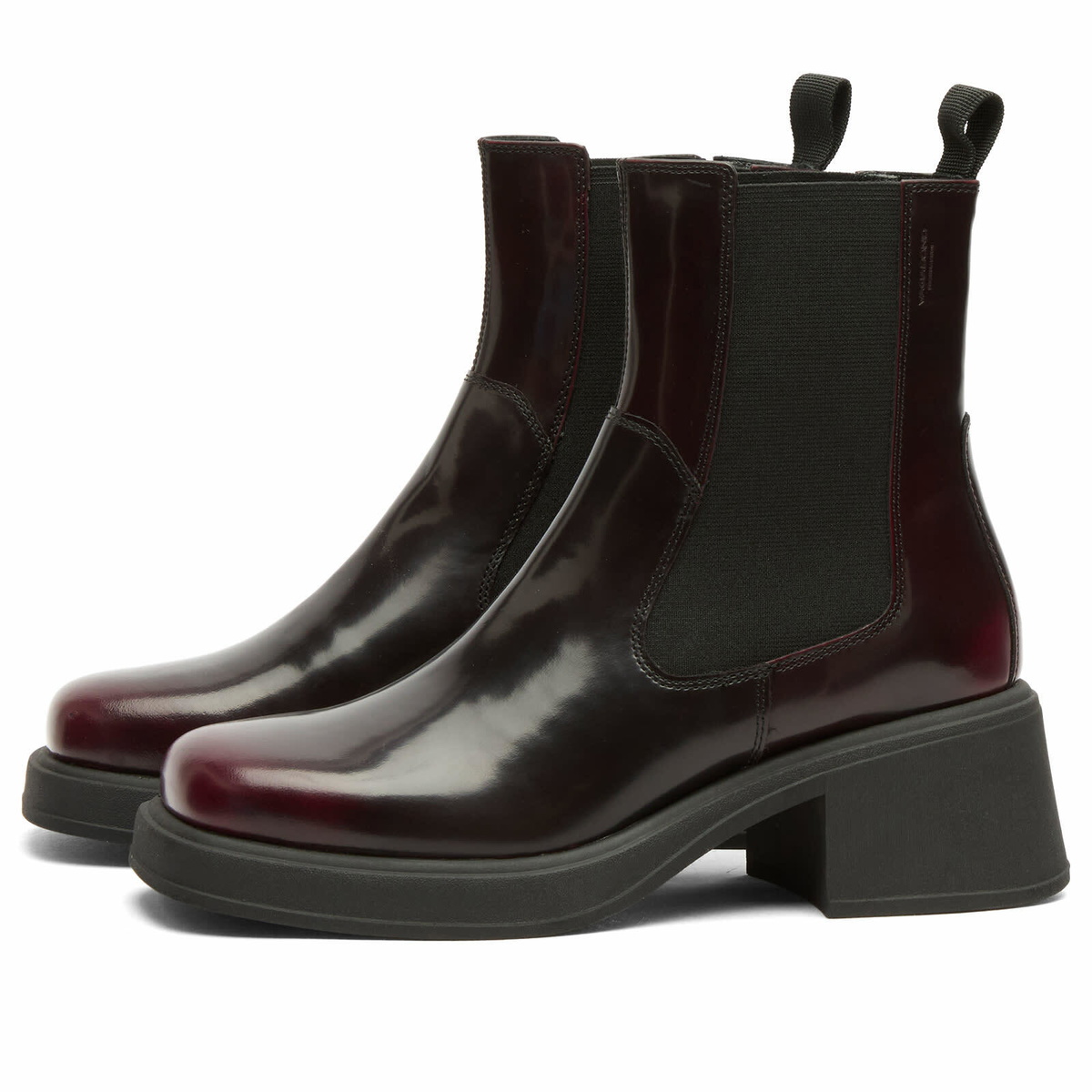 Vagabond Shoemakers Women's Dorah Ankle Boot in Dark Bordo