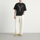 YMC Men's Triple Y Print T-Shirt in Black