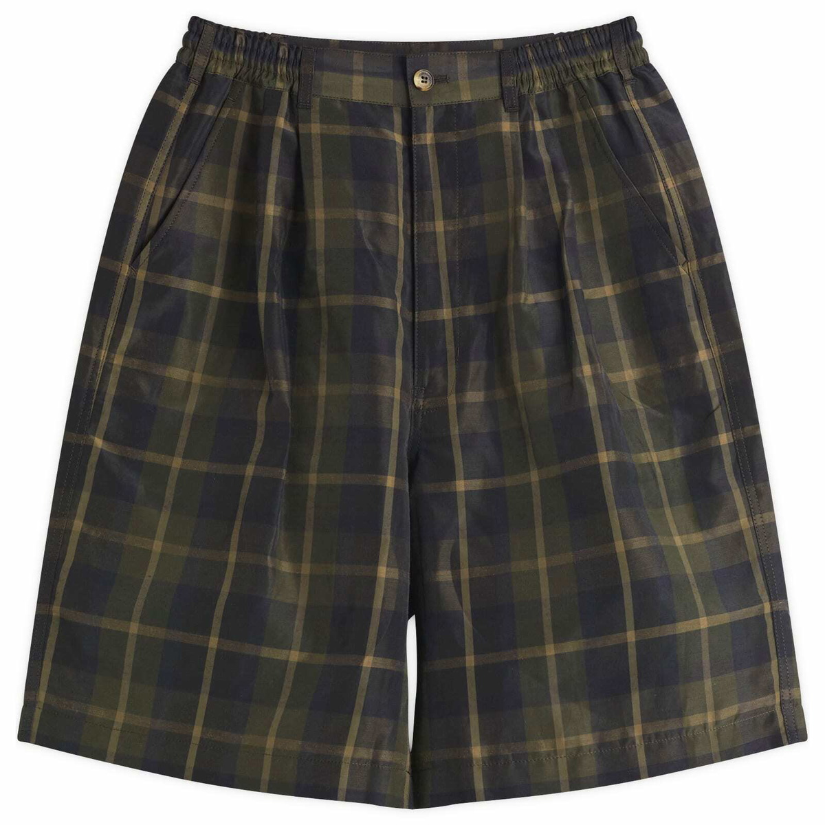 パンツ tricot COMME des GARCONS Patchwork Short Comme des Garçons Homme Men's Garment Dyed Patchwork Short