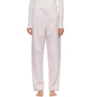 Tekla Pink Fine Twill Pyjama Pants