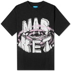 MARKET Men's Smiley Portal T-Shirt in Washed Black