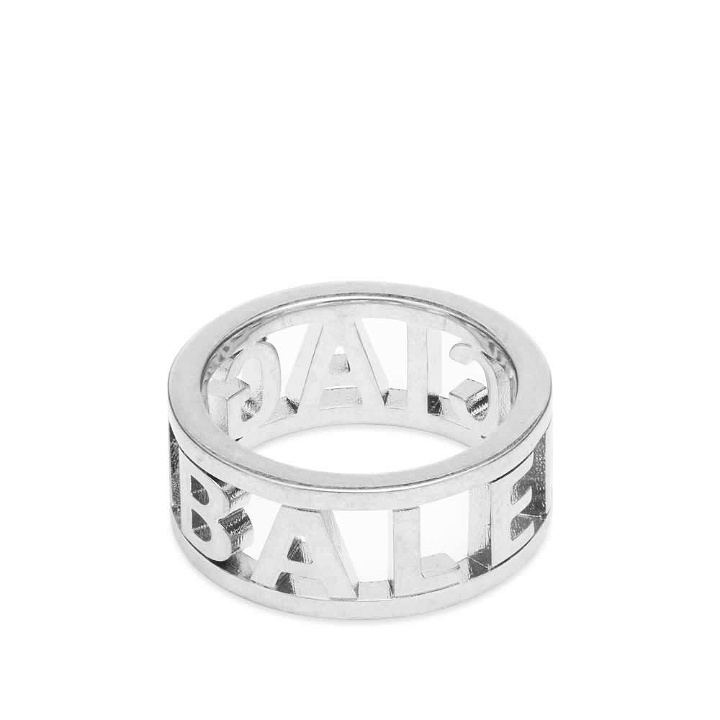Photo: Balenciaga Logo Ring