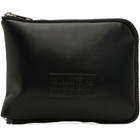MM6 Maison Margiela Silver Zip Pouch Tote