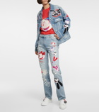 Givenchy - x Disney® high-rise slim jeans