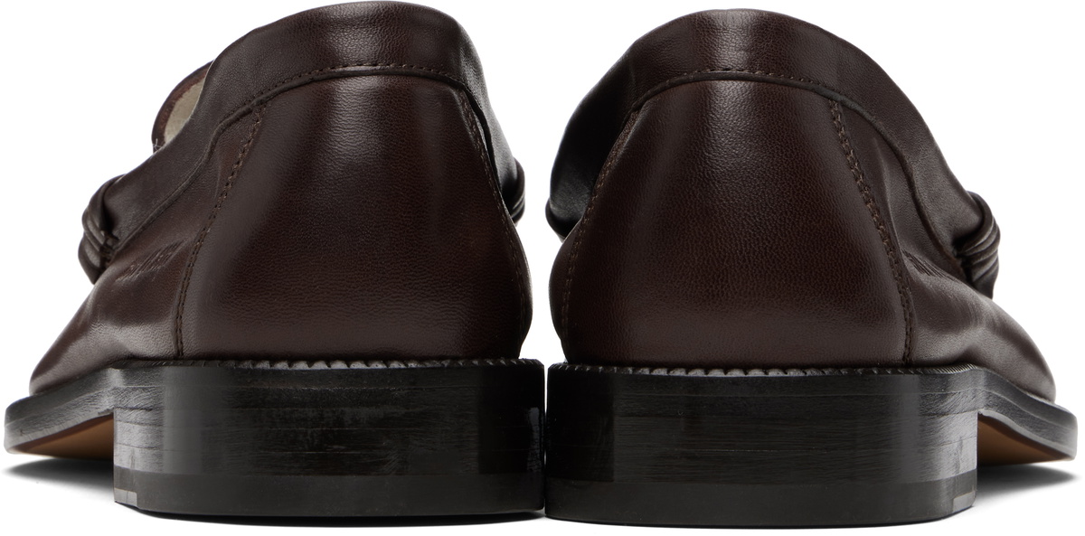 Common Projects Brown Soft Loafers