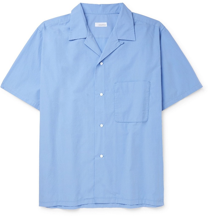 Photo: NANAMICA - Convertible-Collar Cotton-Blend Shirt - Blue