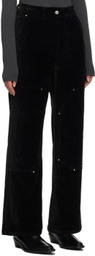 Youth Black Loose Trousers