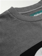 Afield Out® - Balance Printed Garment-Dyed Cotton-Jersey T-Shirt - Gray