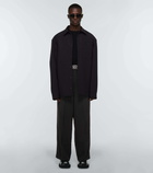 Balenciaga - Wool-blend gabardine shirt jacket