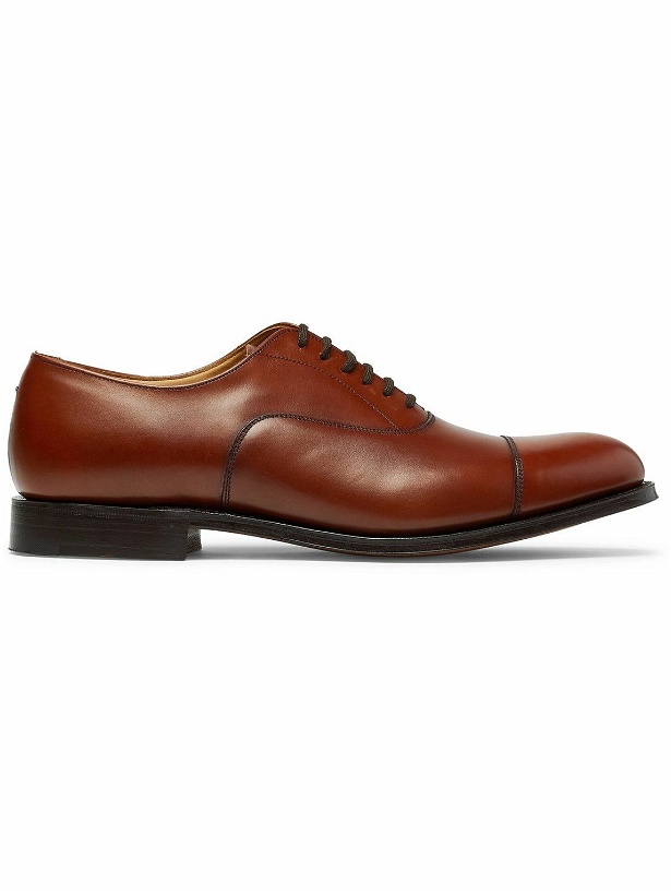 Photo: CHURCH'S - Dubai Polished-Leather Oxford Shoes - Brown