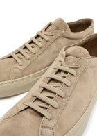 Common Projects Achilles Premium Suede Sneakers Taupe