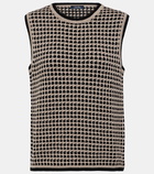 'S Max Mara Fleres patterned cotton sweater vest