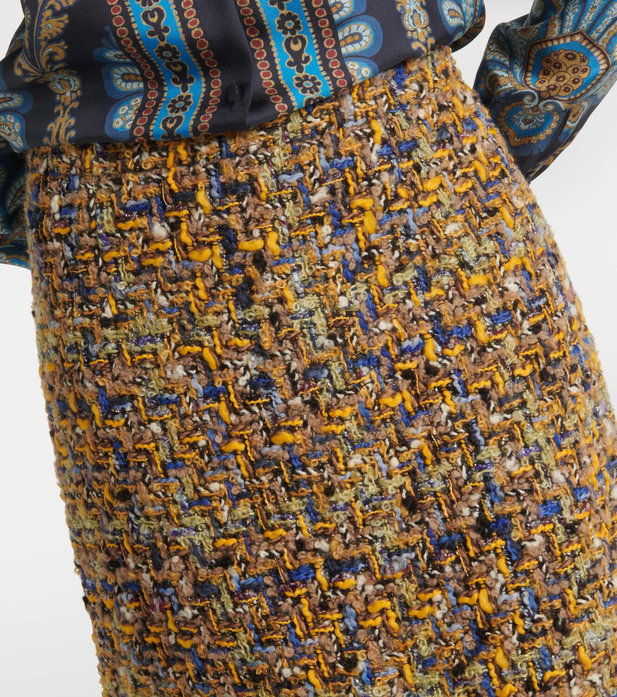 Etro Tweed miniskirt Etro display picture 1
