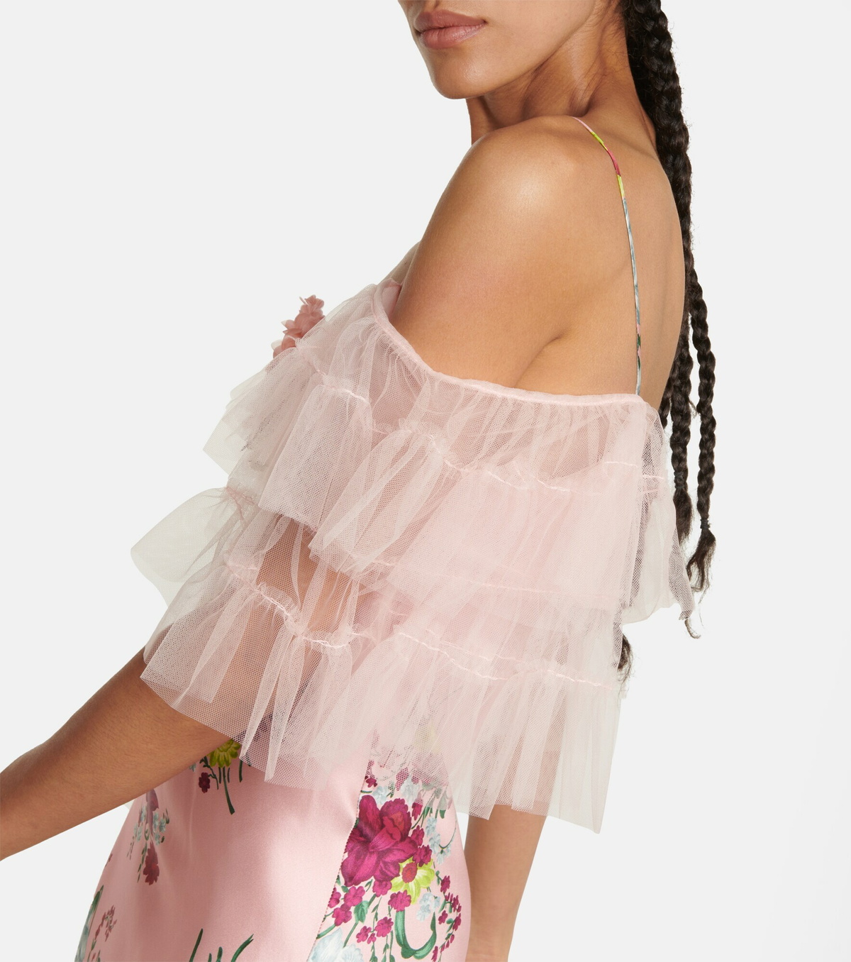 Rodarte Embellished floral maxi dress Rodarte