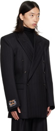 EGONlab Black Oversized Blazer
