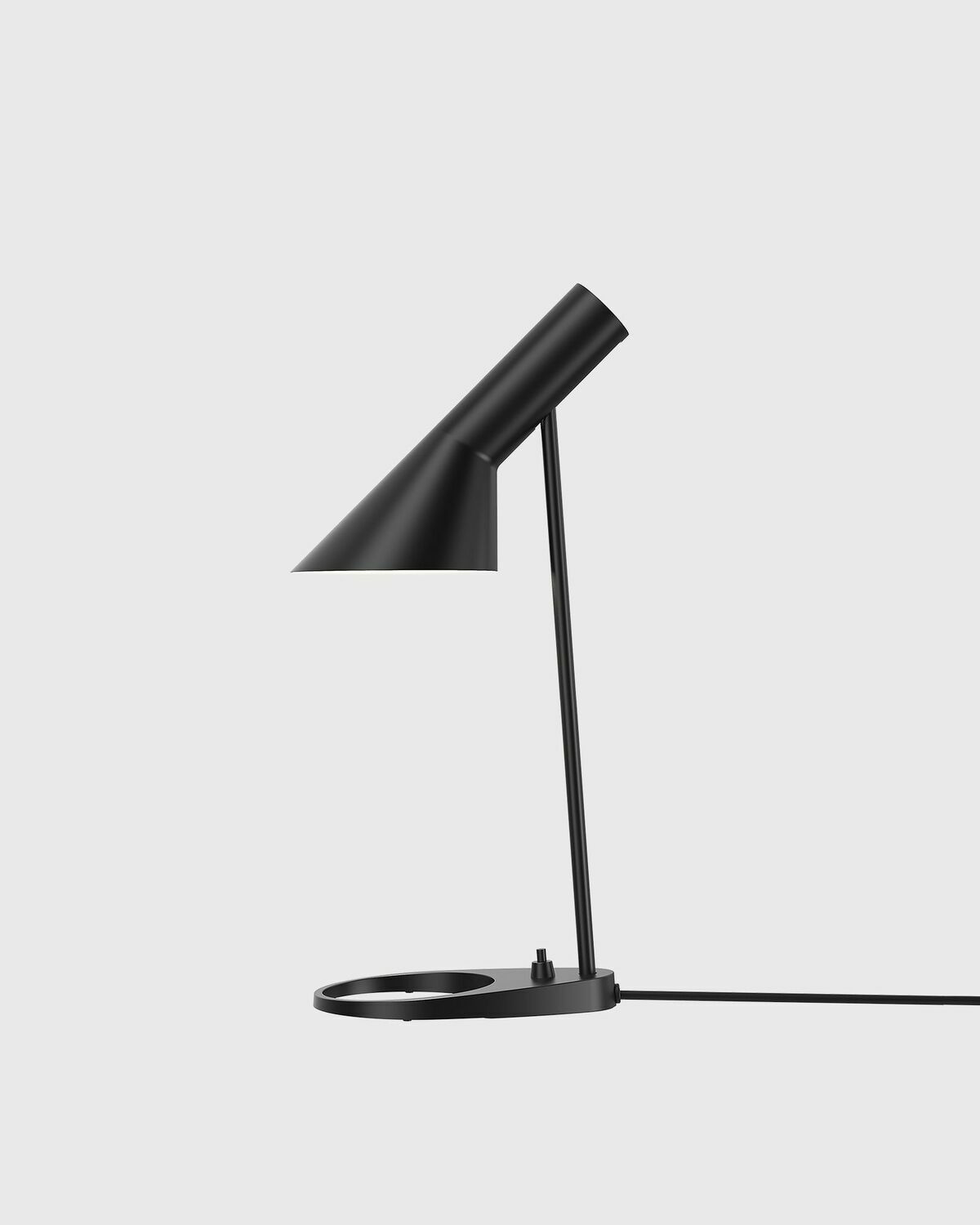 Louis Poulsen AJ MINI TABLE 20W E14 - EU PLUG Black Mens Lighting