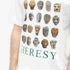 Heresy Men's Museum T-Shirt in Ecru