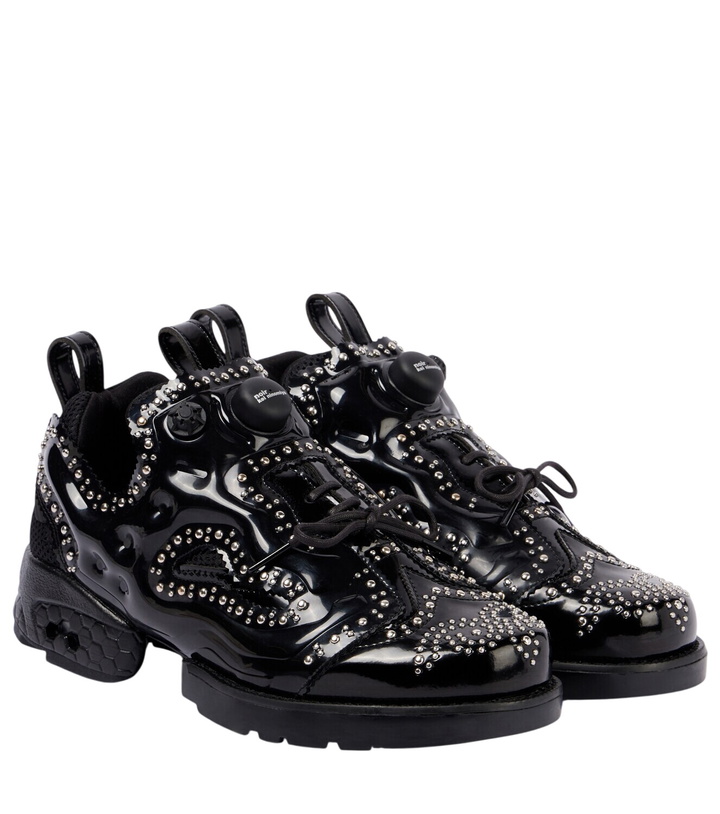 Photo: Noir Kei Ninomiya Studded brogue sneakers