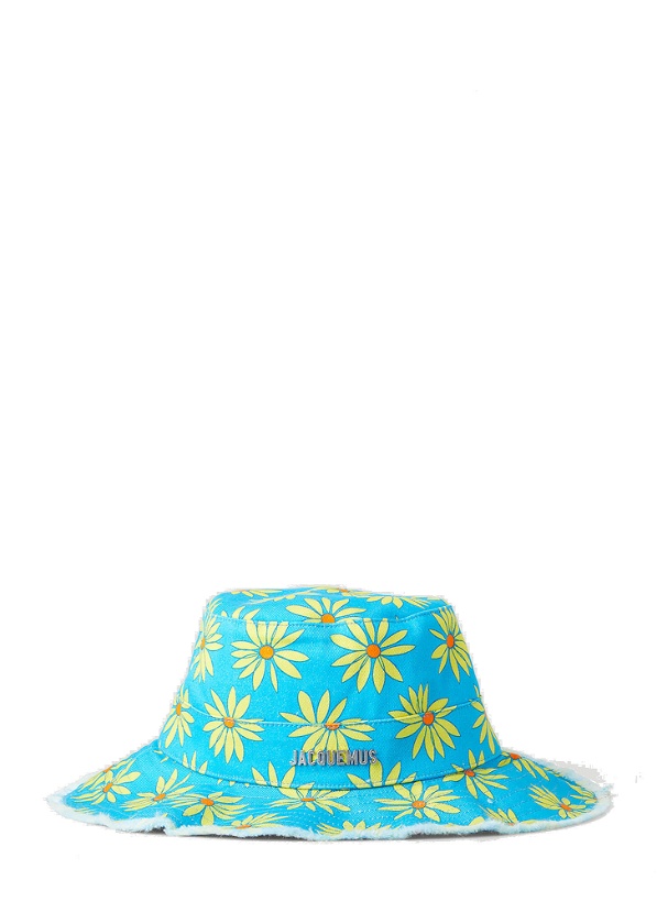 Photo: Le Bob Artichaut Floral Bucket Hat in Blue