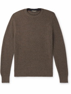 Loro Piana - City Birdseye Baby Cashmere Sweater - Brown