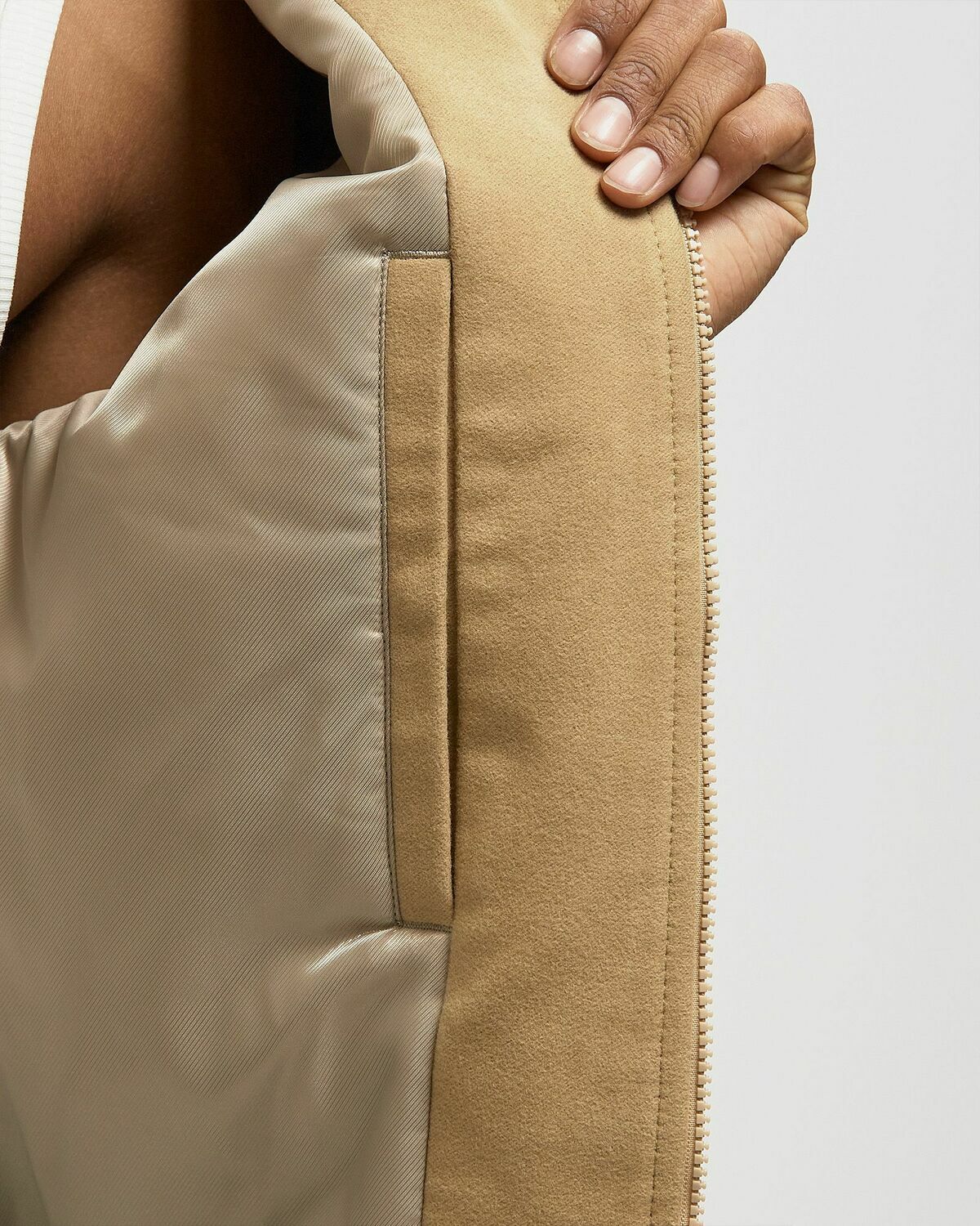 Lacoste BOMBER JACKET Beige Men