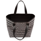 Balmain Black and White Chris Tote