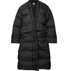 Sasquatchfabrix. - Quilted Shell Down Coat - Black