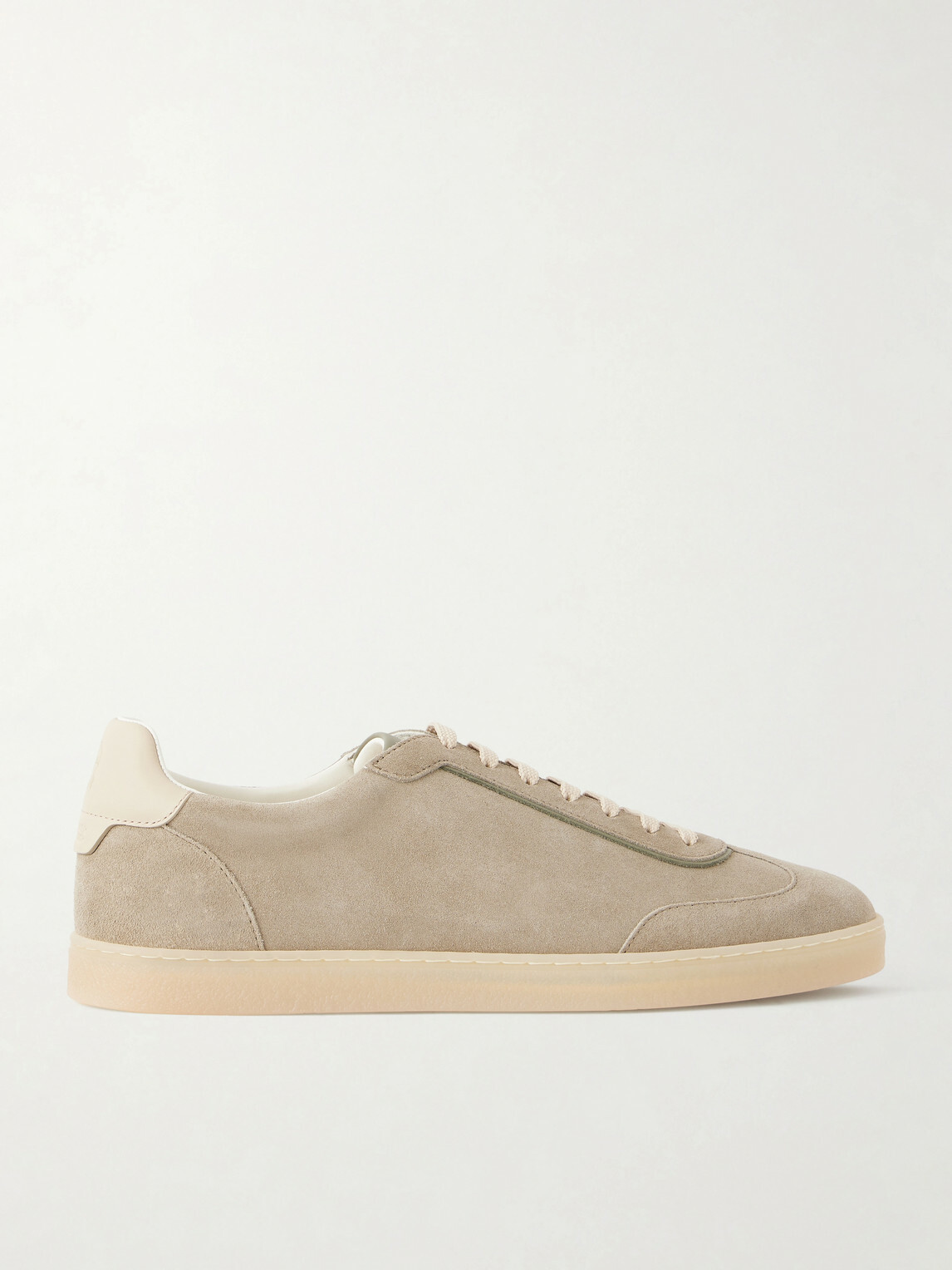 Brunello Cucinelli - Coda di Rondine Suede Sneakers - Green