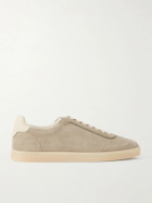Brunello Cucinelli - Coda di Rondine Suede Sneakers - Green