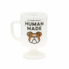 Human Made Men's Glass Pedestal Mug in White