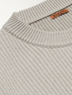 Barena - Corba Ribbed Virgin Wool Sweater - Neutrals