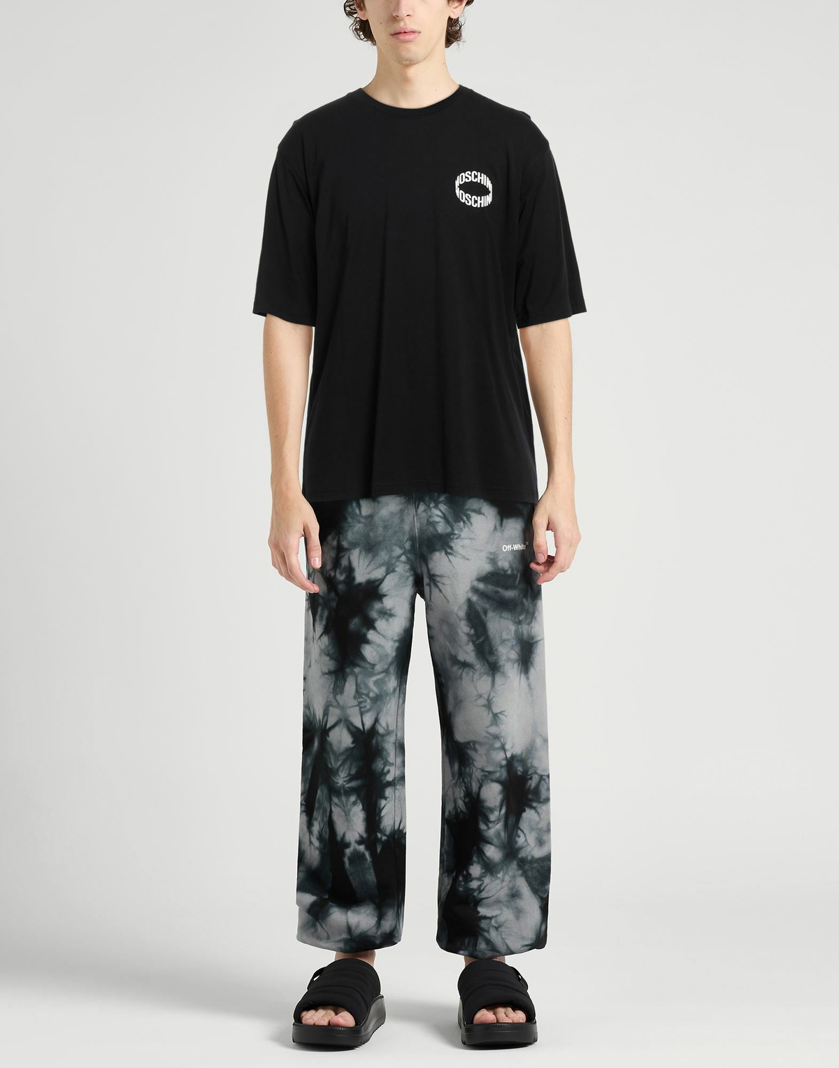 Moschino Mens T-shirt in Black