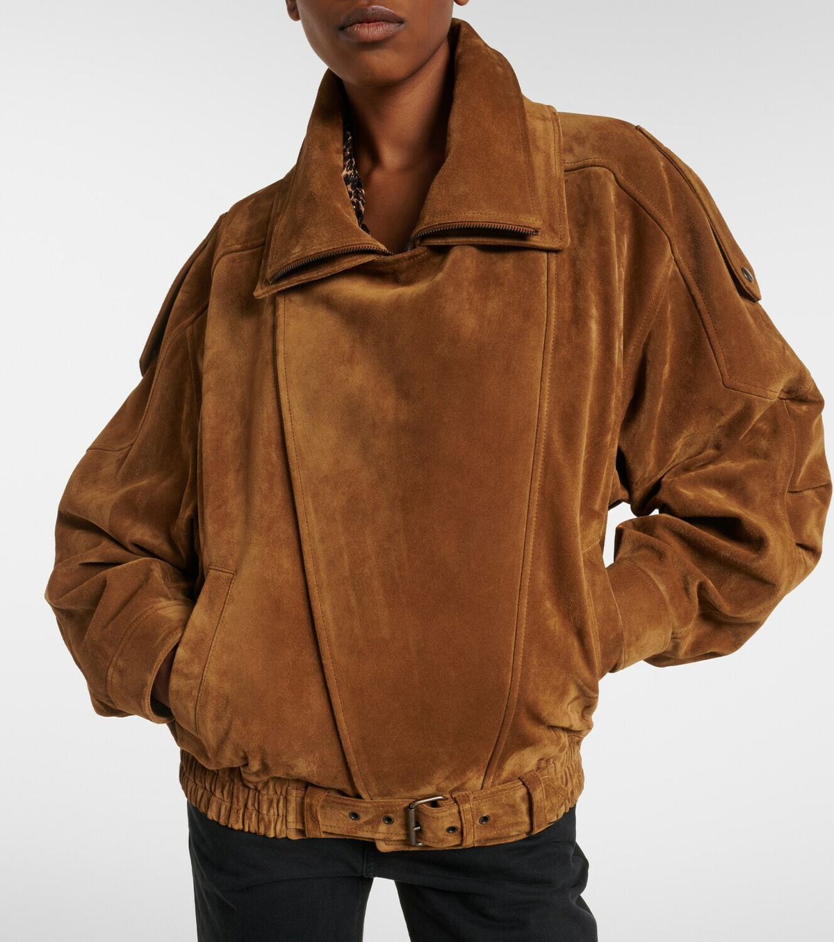 Saint Laurent Suede jacket