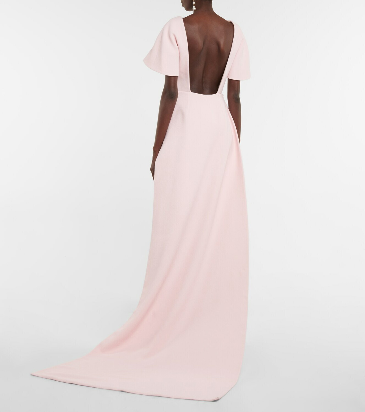 Emilia Wickstead Liza cape gown Emilia Wickstead