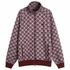 Needles Poly Jacquard Track Jacket in Heart