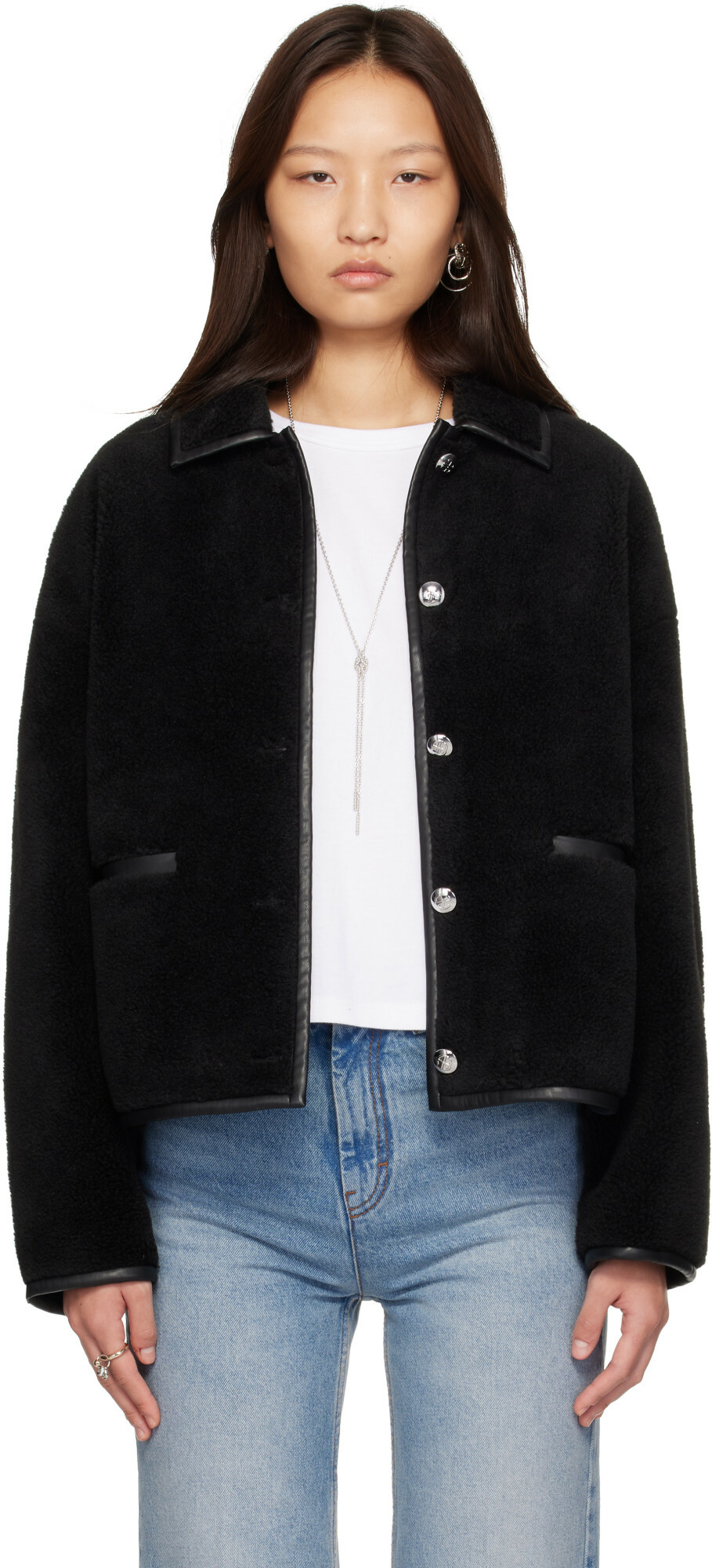 ANINE BING Black Camden Jacket