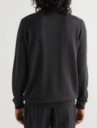 NN07 - Martin Merino Wool Mock-Neck Sweater - Gray