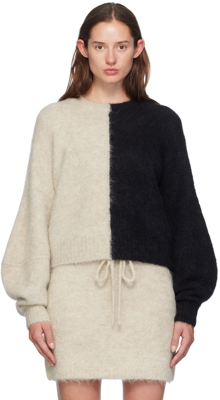 Photo: The Garment Black & White Bern Jing Jang Sweater