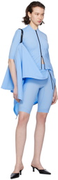 JOHANNA PARV Blue Vent Maxi Skort