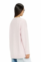 Diesel Cardigan in wool and alpaca blend - Knitwear Womens in Pink
