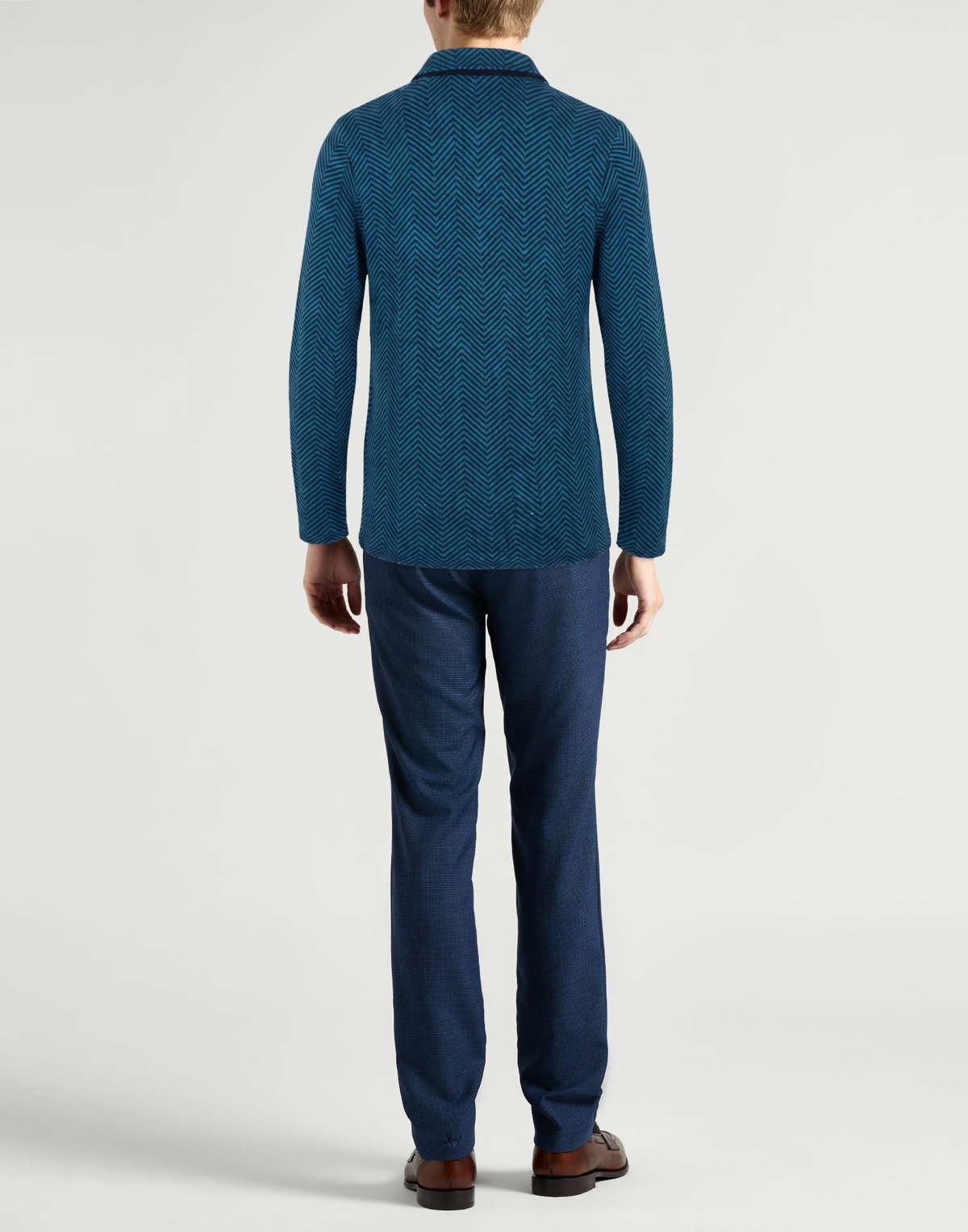 Lardini Mens Shirt Turquoise