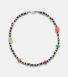Ileana Makri Globetrotter beaded necklace with gemstones